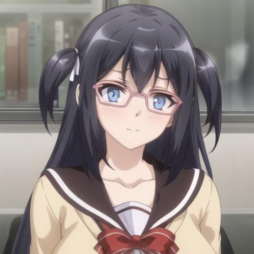 Cute Anime Girl with Glasses - adorable anime girl pfp - Image Chest - Free  Image Hosting And Sharing Made Easy